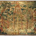 Tapisserie Tournai. La fontaine de jouvence. Premier quart du XVIe siècle, vers 1520