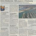 Les éoliennes dans les ports de Cherbourg et du Havre se feront