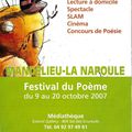 Festival du poème de mandelieu-La Napoule