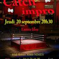 LA RENTREE DU CATCH-IMPRO, AUX TROIS MAURES, le 20 septembre 2012 à 20h30