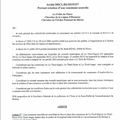 Arrêté préfectoral portant création de la commune nouvelle : "Le Thuit de l'Oison"