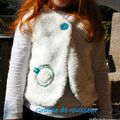 Gilet d'automne pour fille.