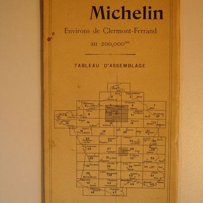 Carte de Clermont-Ferrand