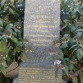 La stèle de la Résistance, place de la Liberté et les 24 Résistants tués lors des combats pour la libération de besançon