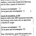 Mot du 14/11/2013 (accompagnement spectacles)