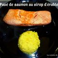 Pavé de saumon au sirop d'érable