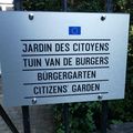 Citizens' garden - Nouveau petit jardin confidentiel à l'arrière du Parlement Européen ! Ouvert depuis peu.