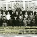 Ecole publique de garçons 1964/65