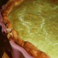 TARTE AUX CREVETTES POIREAUX ET ECHALOTTES