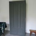 ARMOIRE PARISIENNE VINTAGE GREY