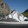 Rond-point à Randa (Suisse)