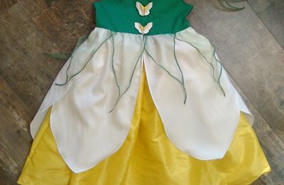 La robe fleur de ma petite princesse