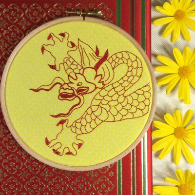 Dragon et Hoop Art - Nouvel an chinois
