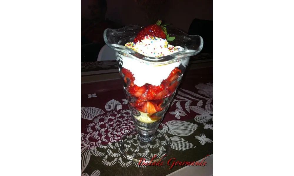 Coupe fraîcheur fraises