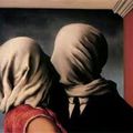 Oeuvre un, "Les amants" de René Magritte