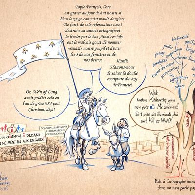 Tonton Kitchortho et la réforme de l'orthographe