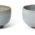 A pair of Junyao blue-glazed bowls, Song-Jin dynasty