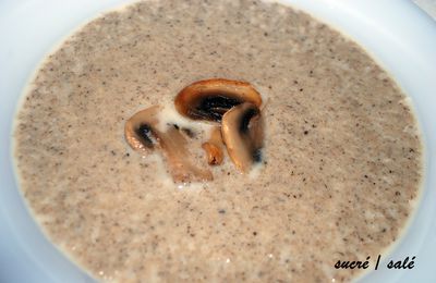 Velouté aux champignons