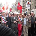 Premier mai 2009 ensoleillé dans les rues de Paris