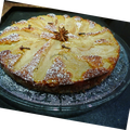 Tarte sans pâte aux poires et épices