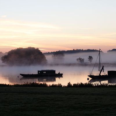 Lever de soleil sur la Maine ....
