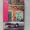 Le  cinq se mettent en quatre, Claude Voilier, Bibliothèque rose, série club des cinq