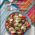 PATES A LA SAUCE FROMAGERE SAINT-AGUR, AUX TOMATES ET AUX NOIX [#RECETTEGOURMANDE #IDEECUISINE]