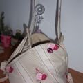 sac berlingot aux roses