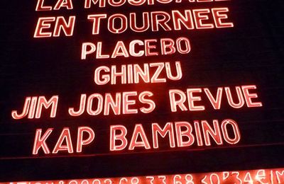 Ghinzu et Placebo à l'Olympia le lundi 8 juin