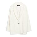 - BOF REVOILA LA NEIGE - manteau blanc -