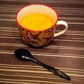 Soupe carottes patate douce gingembre