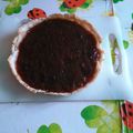 TARTE RHUBARBE-PRUNES ROUGES SANS GLUTEN, SANS LAIT