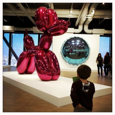 Expo Jeff Koons avec ou sans enfant ! 