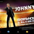 Pascal Obispo sur la scène du stade de France avec Johnny Hallyday !