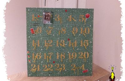 ARTicle, tutoriel : le calendrier de l'avent spécial scrappeuse 