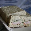 Terrine d'empereur aux crevettes