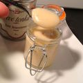 Rhubarbe curd ou crème à la rhubarbe