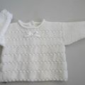 tricot laine bb fait main