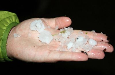 Des glaçons qui nous tombent du ciel !