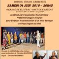 Aveyron...Concerts et Lectures en ce premier weekend de juin...