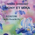 MONY ET MÏKA "REVERIES GIVERNOISES" du 15 au 31 mai