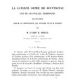 La caverne ornée de Rouffignac, Cro de Granville (Dordogne), découverte par M. le Professeur L.-R. Nougier et M. R. Robert - Per