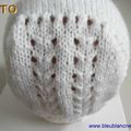tutoriel tricot bb, beguin bonnet, tricot laine, explications