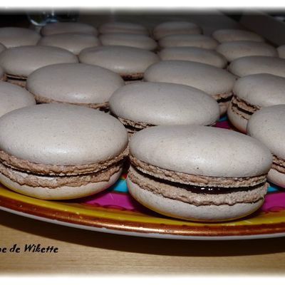 Macarons au chocolat