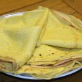 Crêpes au lait d'amandes