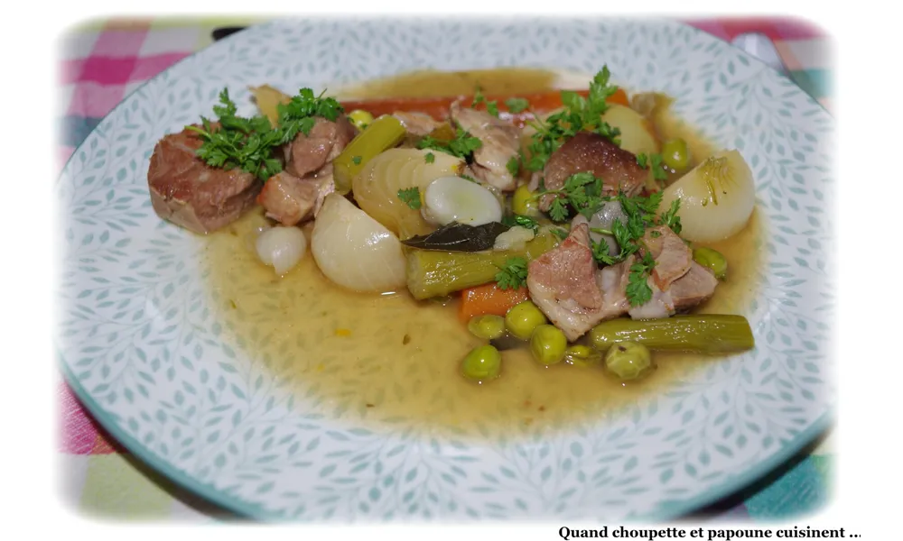 NAVARIN D'AGNEAU PRINTANIER