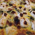 quiche aux courgettes et au chèvre frais