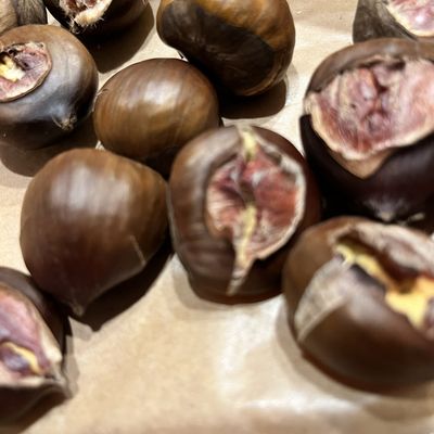 Châtaignes à l’air fryer 