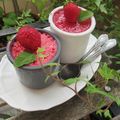 Glace fraise-vanille