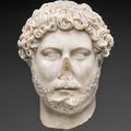 Portrait Head of Emperor Hadrian, Roman, 130-138